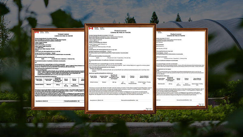 Canadian NPN Certified Products